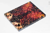 Stabilized box elder burl wood scales