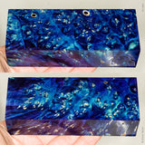 Stabilized box elder burl wood block