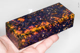 Stabilized box elder burl wood block