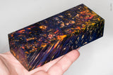 Stabilized box elder burl wood block