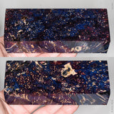 Stabilized box elder burl wood block