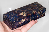 Stabilized box elder burl wood block