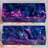 Stabilized box elder burl wood block