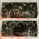 Stabilized box elder burl wood block