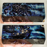 Stabilized box elder burl wood block