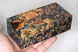 Large stabilized box elder burl wood block