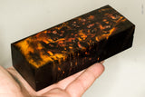 Stabilized box elder burl wood block