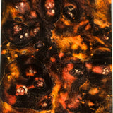 Stabilized box elder burl wood block