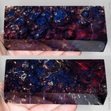 Stabilized box elder burl wood block