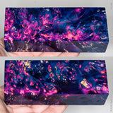 Stabilized box elder burl wood block