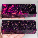 Stabilized box elder burl wood block