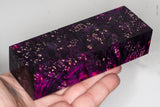 Stabilized box elder burl wood block