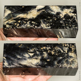 Stabilized box elder burl wood block
