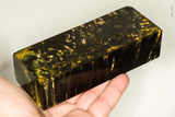Stabilized box elder burl wood block