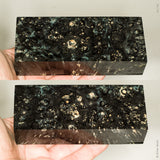 Stabilized box elder burl wood block
