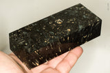Stabilized box elder burl wood block