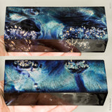 Stabilized box elder burl wood block