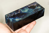 Stabilized box elder burl wood block