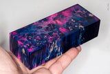 Stabilized box elder burl wood block