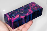 Stabilized box elder burl wood block