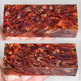 Stabilized box elder burl wood block