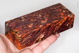 Stabilized box elder burl wood block