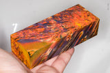 Stabilized box elder burl wood block