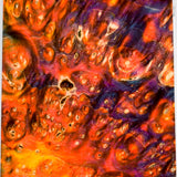 Stabilized box elder burl wood block