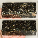 Stabilized box elder burl wood block