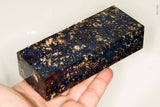 Stabilized box elder burl wood block