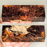 Stabilized box elder burl wood block