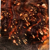Stabilized box elder burl wood block