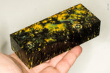 Stabilized box elder burl wood block