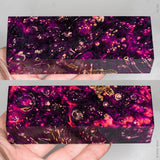 Stabilized box elder burl wood block