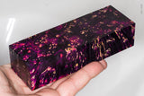 Stabilized box elder burl wood block
