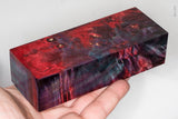 Stabilized box elder burl wood block