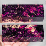 Stabilized box elder burl wood block
