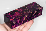 Stabilized box elder burl wood block