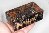 Stabilized box elder burl wood block
