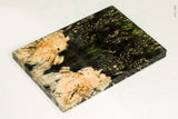 Stabilized box elder burl wood scales