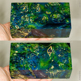Large stabilized box elder burl wood block