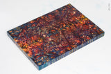 Stabilized box elder burl wood scales
