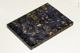 Stabilized box elder burl wood scales