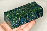 Stabilized box elder burl wood block