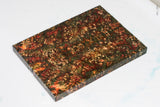 Stabilized box elder burl wood scales