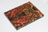 Stabilized box elder burl wood scales