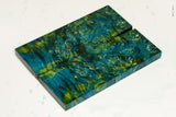 Stabilized box elder burl wood scales