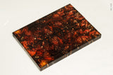 Stabilized box elder burl wood scales