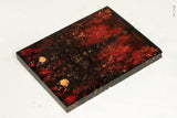 Stabilized box elder burl wood scales