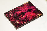 Stabilized box elder burl wood scales